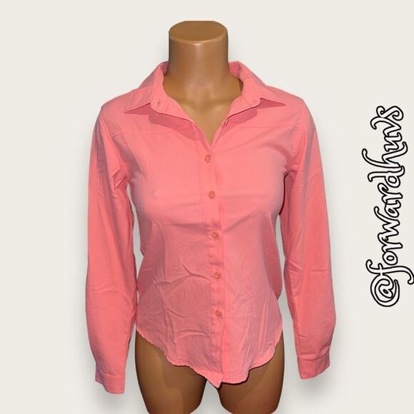 Bundle Sale 3 for $15 | Gander Mountain | Coral Button Down |Medium - Picture 1 of 13